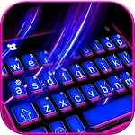 Neon Blue Lights Keyboard Them | Indus Appstore | App Icon