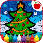 Paint By Number Christmas Gameapp icon