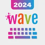 Wave Animated Keyboard Emojiapp icon