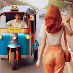 Tuk Tuk Rickshaw Driving Game | Indus Appstore | App Icon