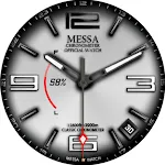 Classic Watch Face White Messa | Indus Appstore | App Icon