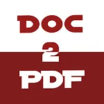 Doc2Pdf - Doc to PDF Converter | Indus Appstore | App Icon