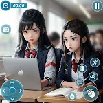 School Simulator Anime Girl 3D | Indus Appstore | App Icon