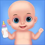 kids baby care & dress up gameapp icon