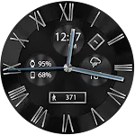 Classic Black HD Watch Face | Indus Appstore | App Icon