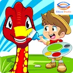 Marbel Mewarnai : Dinosaurus | Indus Appstore | App Icon