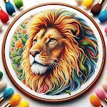 Animals Cross Stitch Coloring | Indus Appstore | App Icon