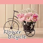 Cute Wallpaper Flower Bicycle | Indus Appstore | App Icon