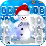 Blue Christmas1 Keyboard Theme | Indus Appstore | App Icon