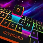 Neon LED Keyboard: Emoji, Font | Indus Appstore | App Icon