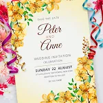 Wedding Invitation Maker App | Indus Appstore | App Icon