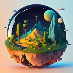 Idle Planet Miner | Indus Appstore | App Icon