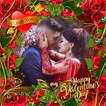 Valentine Day Photo Frame 2024 | Indus Appstore | App Icon