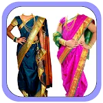 Girls Saree Photo Editor App | Indus Appstore | App Icon