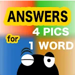 Answers for 4 Pics 1 Word | Indus Appstore | App Icon