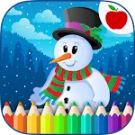 Kids Christmas Coloring Pages | Indus Appstore | App Icon