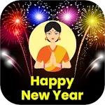 New Year Greeting Cards | Indus Appstore | App Icon