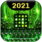 Cyber Green Wallpaper Keyboard | Indus Appstore | App Icon