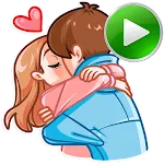 WASticker Love in love | Indus Appstore | App Icon