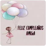 QUERIDA AMIGA FELICIDADES | Indus Appstore | App Icon