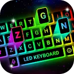 Neon LED Keyboard: RGB & Emoji | Indus Appstore | App Icon