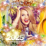 New Year Photo Frame 2025 | Indus Appstore | App Icon