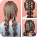 Easy hairstyles step by step | Indus Appstore | App Icon