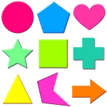 30 Basic shapes names for kids | Indus Appstore | App Icon