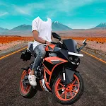 Man Bike Rider Photo Editor | Indus Appstore | App Icon