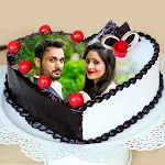 Name photo birthday cake frame | Indus Appstore | App Icon