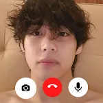 Kim Taehyung Fake Video Call | Indus Appstore | App Icon