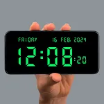 Big Clock Display: Digital | Indus Appstore | App Icon