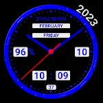 Animated Analog Clock-7 | Indus Appstore | App Icon