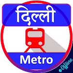 Delhi Metro App Route Map, Busapp icon