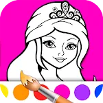 Princess Girls Coloring Book | Indus Appstore | App Icon