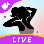 VoVoo Lite - Live Video Chat | Indus Appstore | App Icon