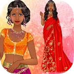 Indian Sari dress up | Indus Appstore | App Icon