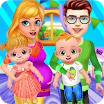 Mom Birth Twins Baby Simulator | Indus Appstore | App Icon