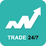 Trade 24/7 Online Trading | Indus Appstore | App Icon