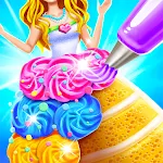 Rainbow Princess Cake Makerapp icon