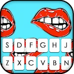 Lips Graffiti Keyboard Theme | Indus Appstore | App Icon