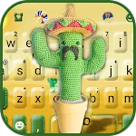 Knitted Cactus Keyboard Theme | Indus Appstore | App Icon