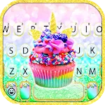 Rainbow Unicorn Cupcake Keyboa | Indus Appstore | App Icon