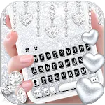 Silvery Glitter Keyboard Theme | Indus Appstore | App Icon