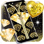 Gold diamond lock screen | Indus Appstore | App Icon