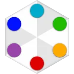 Dot Fight: color matching game | Indus Appstore | App Icon