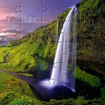 Waterfall jigsaw puzzles games | Indus Appstore | App Icon