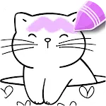 Toddler Coloring Book Glitter | Indus Appstore | App Icon