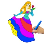 Princess Painting Games | Indus Appstore | App Icon