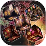 3D Firework Cube Wallpaper | Indus Appstore | App Icon